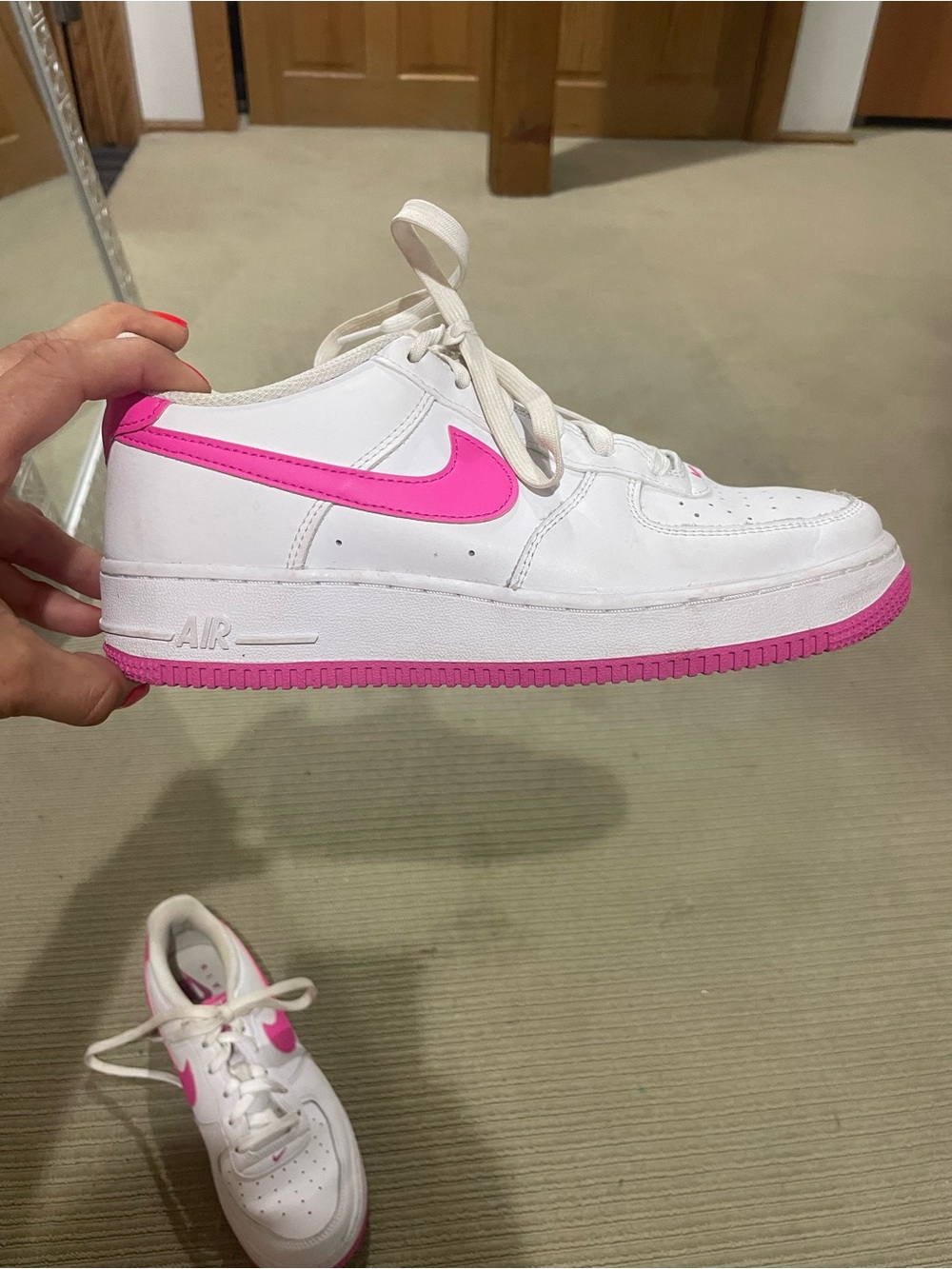 Air Force Ones    Size 7Y OR Women's 8